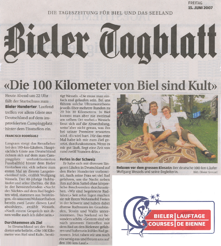 100km-Lauf in den Schweizer Bergen